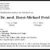 Petri Horst 1946-2013 Todesanzeige